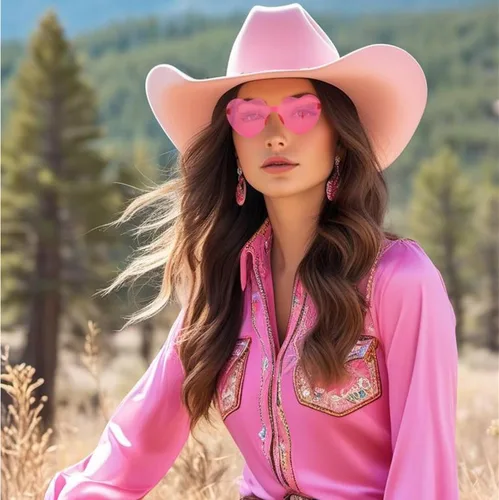 Miniatura 7 de Sombrero de vaquero y lentes para cosplay, disfraz de Halloween, suministros de fiesta, sombreros para niñas y mujeres