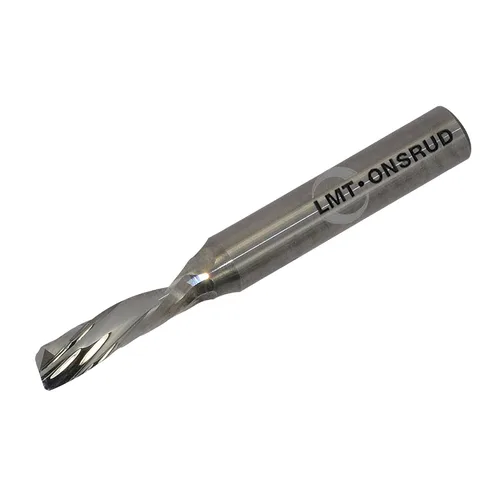 Miniatura 2 de LMT Onsrud LP 64-012, carburo sólido, Super O, corte descendente, diámetro de corte de 0.125 pulgadas, longitud de corte de 0.500 pulgadas, 0.250