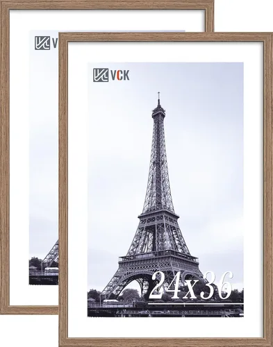 Miniatura 85 de VCK Portarretratos de madera negra de 5 x 7 pulgadas, para colgar en la pared, galería o mesa, 1 paquete