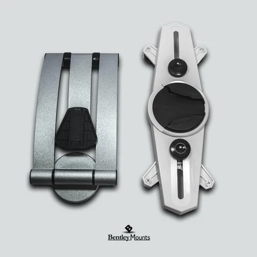 Miniatura 5 de Bentley Mounts Matney Soporte universal para pared para tableta, brazo giratorio ajustable de 360°, rotación de manos libres, visión flexible, se
