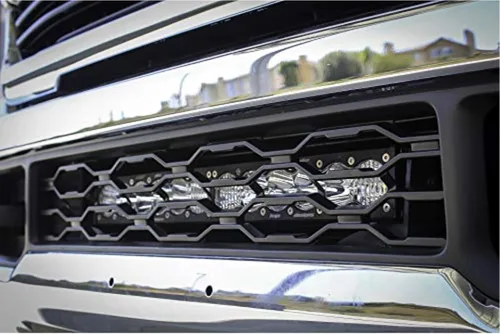 Miniatura 2 de Baja Designs Kit de luces LED S8 de 30 pulgadas para camioneta Dodge Ram 2500/3500 2019-22 (conducción/combinado; transparente)