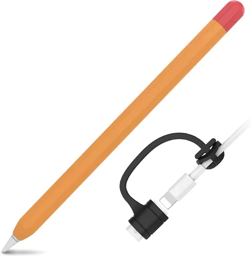 Miniatura 14 de AhaStyle Funda protectora de silicona antideslizante [kit de correas de adaptador de cable añadido] compatible con iPad Pencil de 1ª