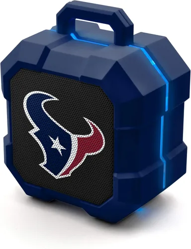 Miniatura 15 de SOAR NFL Shockbox - Altavoz Bluetooth inalámbrico LED, resistente al agua, IPX4, 5.0 Bluetooth con más de 5 horas de tiempo de reproducción, pequeño