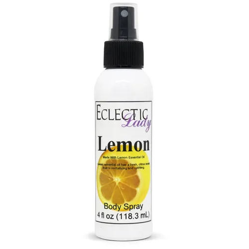 Miniatura 13 de Eclectic Lady Spray corporal de limón, doble fuerza, 2 onzas, espray corporal para mujeres con fragancia limpia, ligera y suave, colonia con aroma