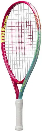 Miniatura 3 de Wilson Intrigue Junior 21 Girls Tennis Racket Red/Yellow Strung 205g L