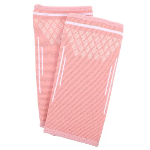 1 par de muñequeras de voleibol deportivas elásticas para mujer, manga acolchada para el codo para mujer, mangas de compresión cómodas para