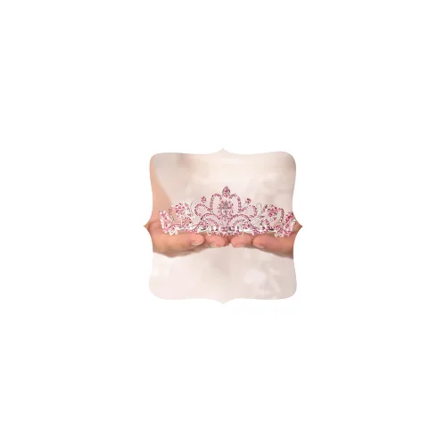 Miniatura 14 de JWICOS Corona de tiara de cristal para mujeres y niñas, elegante corona de princesa con peines, tiaras para mujeres, nupciales, bodas, bailes