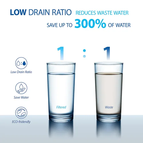 Miniatura 2 de APEC Water Systems ROES-100 serie Essence - Sistema de filtro de agua potable por ósmosis inversa de 5 etapas con certificación, ultraseguro