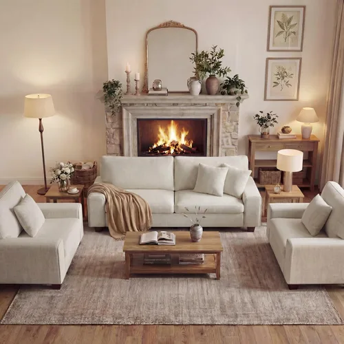 Miniatura 10 de DOPEDIO Sofá biplaza moderno para sala de estar, sillón reclinable de chenilla, funda extraíble, cojines de resorte, marco de madera maciza, fácil