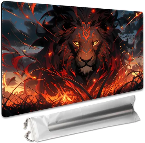 Miniatura 25 de Tapete de Juego de Mesa Premium de 24x14 pulgadas TCG Compatible con OCG CCG RPG MTG Tapetes de Juego, Alfombrilla de Ratón Tapete de Escritorio