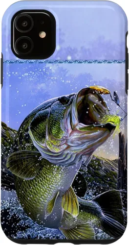 Miniatura 8 de Largemouth Bass Fishing for Men Cool Fish Hunting Gift Case for iPhone 17