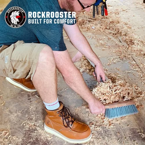 Miniatura 16 de ROCKROOSTER COOLMAX - Calcetines deportivos con control de humedad, duraderos y transpirables (paquete de 9)