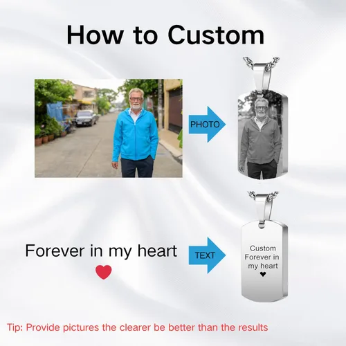 Miniatura 2 de Collar personalizado con colgante de urna de cremación para hombre, niño, niña, acero inoxidable, soporte para cenizas, recuerdo conmemorativo