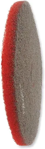 Miniatura 4 de EZ Care - Almohadilla para fregar resistente, 20 diámetros, color rojo/gris, 5/cartón
