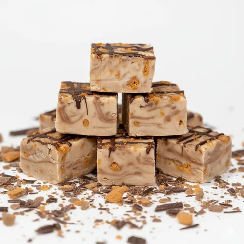 Miniatura 12 de Valley Fudge, Chocolate Caramelo Pecana, Fudge Artesanal Fresco, Mantequilla Verdadera, Dulce Gourmet, Paquete de Media Libra
