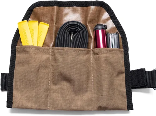 Miniatura 4 de PACK2RIDE Blossom Bolsa de Sillín Enrollable para Bicicleta - Portaherramientas para Bicicleta - Resistente al Agua y Duradera de Tela Cordura
