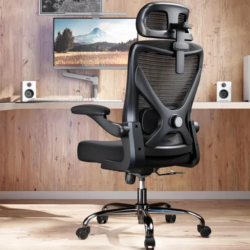 Miniatura 26 de Ergalithic Silla de oficina ergonómica – Silla de escritorio para computadora en forma de X cómoda, silla de juegos, silla de oficina con soporte