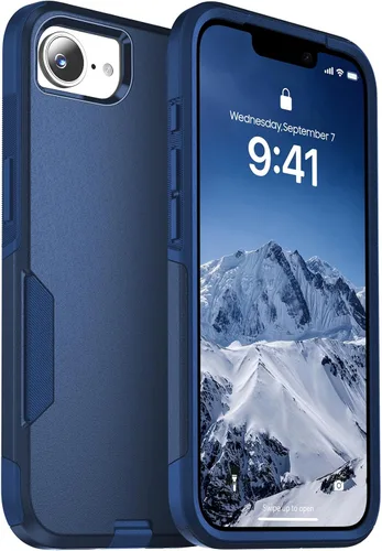 Miniatura 14 de jaroco Funda para iPhone 13 y Funda para iPhone 14 y Funda para iPhone 15 [Protección de Servicio Pesado][Protección contra Caídas de Grado