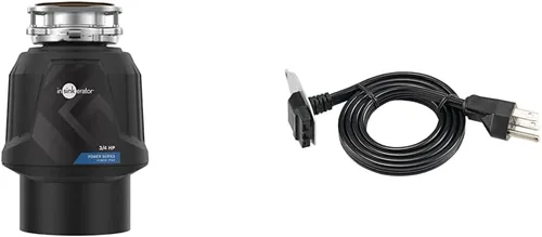 InSinkErator Power .75HP, 3/4 HP Triturador de Basura, Power Series EZ Connect Continuo y Triturador de Basura EZ Connect Cable de Alimentación de 3