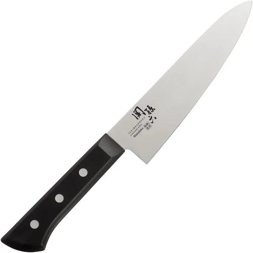 Kai KAI AB5422 - Cuchillo Gyuto Seki Magoroku Wakatake, 7.1 pulgadas, fabricado en Japón, apto para lavavajillas