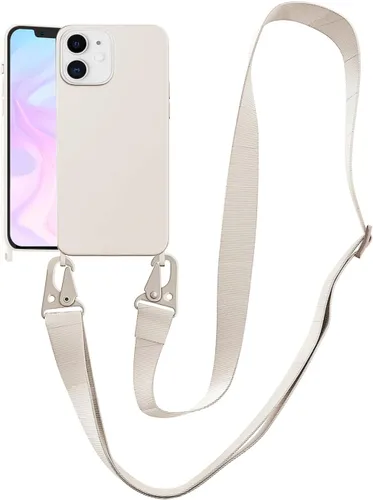 Miniatura 10 de Funda compatible con iPhone 13 con correa, funda cruzada para iPhone con cordón, ajustable, a prueba de golpes, protección contra caídas, funda