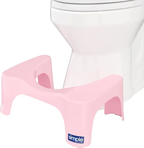 Miniatura 18 de Squatty Potty The Original - Taburete de inodoro de baño, ligero curvo con diseño elegante y moderno, negro, 7 pulgadas
