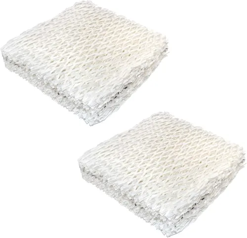 HQRP Paquete de 2 filtros de mecha humidificador compatibles con humidificadores Sears Kenmore 14803, 14804, 14103, 14104, 14113, 14114, 14121, 14122