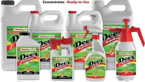 Miniatura 6 de I Must Garden Concentrado de manguera repelente de ciervos: Spray de ciervo con aroma a menta para jardines, plantas y árboles - Pulverizador