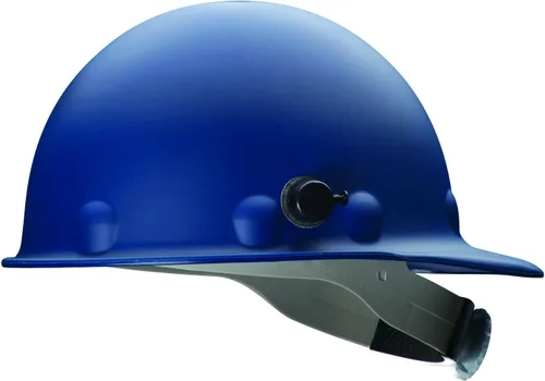 Miniatura 7 de Honeywell Fibre-Metal P2HNQRW11A000 Casco Duro Super Eight de Fibra de Vidrio con Visera de Trinquete, con Quick-Lok, Negro