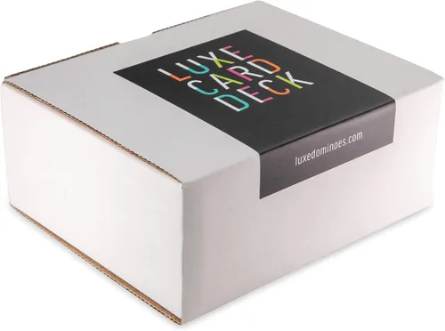 Miniatura 5 de La Canasta - Juego de bandeja para cartas con 2 barajas de cartas en caja acrílica con tapa deslizante y base giratoria, mantiene la pila de cartas