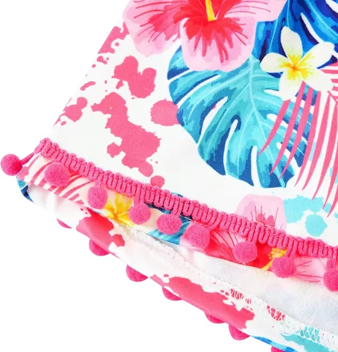 Miniatura 31 de UNICOMIDEA 6M-3T Traje sin espalda para bebé niña traje mameluco con diadema