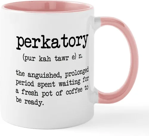 Miniatura 6 de CafePress Perkatory Mugs - Taza de café de cerámica de 11 oz (11.0 fl oz)