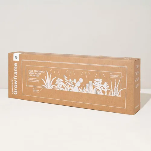 Miniatura 9 de Modern Sprout Smart Landscape Growframe - Soporte para plantas montado en la pared con luz LED de cultivo - Control inteligente por aplicación