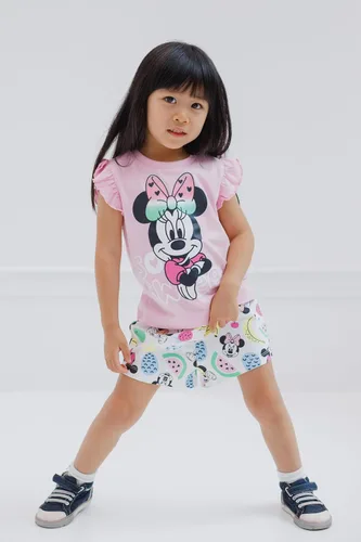 Miniatura 2 de Disney Conjunto de camiseta y pantalones cortos de Minnie Mouse para niños pequeños