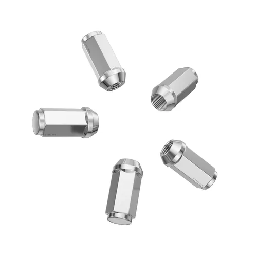 Miniatura 5 de StanceMagic 24 tuercas de extremo cerrado, roscas de 1/2 x 20, asiento cónico, se instala con enchufe hexagonal de 3/4 de pulgada de 0.748 in, Negro
