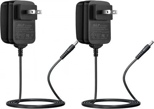 Miniatura 10 de [Certificado UL] Adaptador de fuente de alimentación de CA a CC 24V 0.5A 500mA, enchufe de 0.217 in x 0.083 in con certificación UL FCC