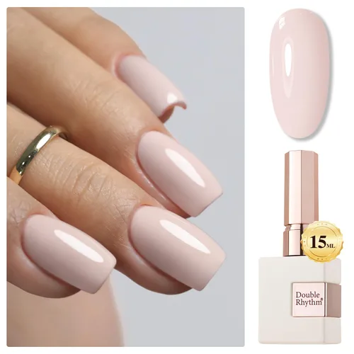 Miniatura 86 de Double Rhythm 15ml de esmalte de uñas en gel, color puro, mismo color, misma botella, esmalte de uñas de remoción para arte de manicura en salón
