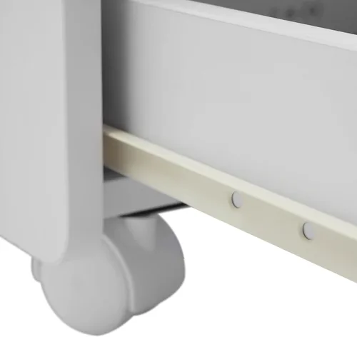 Miniatura 9 de Carrito de baño de pies para mesa de masaje de descanso de pies, carrito moderno para baño de pies, pedicura, reposapiés, taburete con ruedas