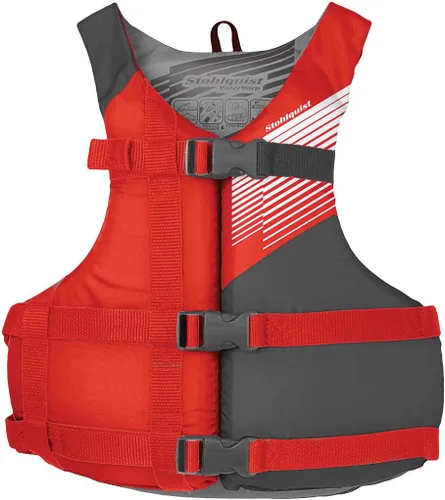 Miniatura 10 de Stohlquist Chaleco salvavidas Fit Youth – Aprobado por la Guardia Costera, PFD de alta movilidad, espuma de flotabilidad, totalmente ajustable