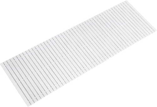 Miniatura 19 de Alfombra de baño de bambú, alfombras de baño para suelo, ducha y bañera de madera, impermeable, antideslizante, accesorios de 16 x 24 pulgadas