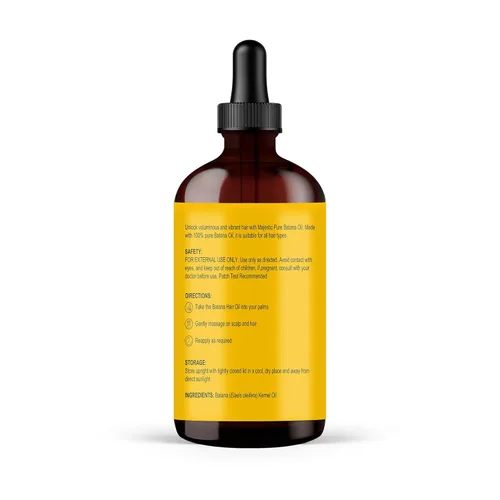 Miniatura 7 de Botanic Hearth Aceite de batana para el crecimiento del cabello y aceites de tratamiento capilar, 2 onzas líquidas, aceite de batana inspirado