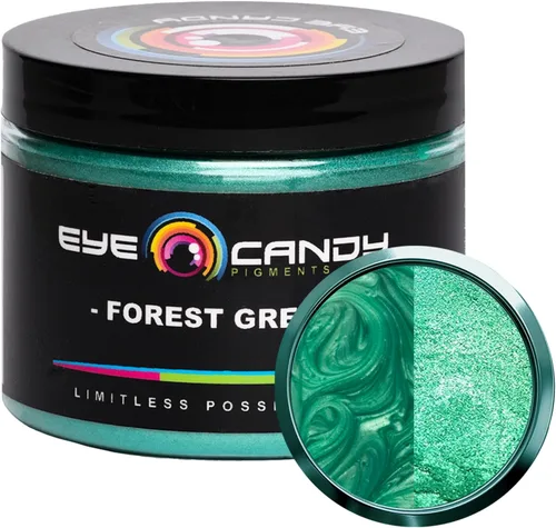 Miniatura 20 de Pigmentos Eye Candy Polvo de Mica Azul Premium - Aoi Hi Blue (50gr) - para Epoxi, Resina, Jabón, Pintura, Carpintería, Vaciado de Acrílico, Bombas