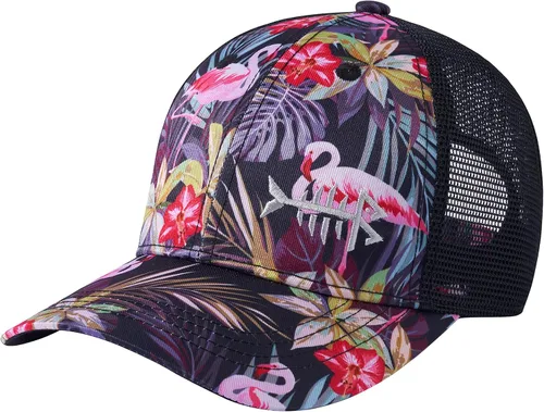 Miniatura 11 de BASSDASH Altimate Gorro de Pesca con Espalda de Malla para Hombres y Mujeres Gorra de Béisbol Camionero Ajustable