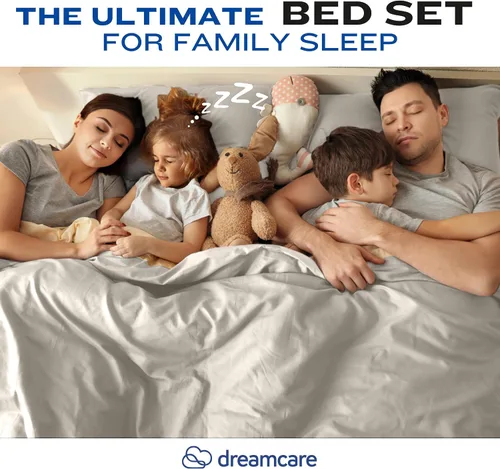 Miniatura 249 de DREAMCARE Juego de sábanas Queen – 6 piezas Sábanas de enfriamiento – hasta 15” Sábanas profundas tamaño Queen – Colección 2500 Supreme – Extra 03