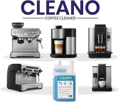 Miniatura 4 de CLEANO Limpiador espumador de leche, limpiador de espuma de leche para máquinas de café. Alcalino hasta 32 limpiadores y accesorios de barista