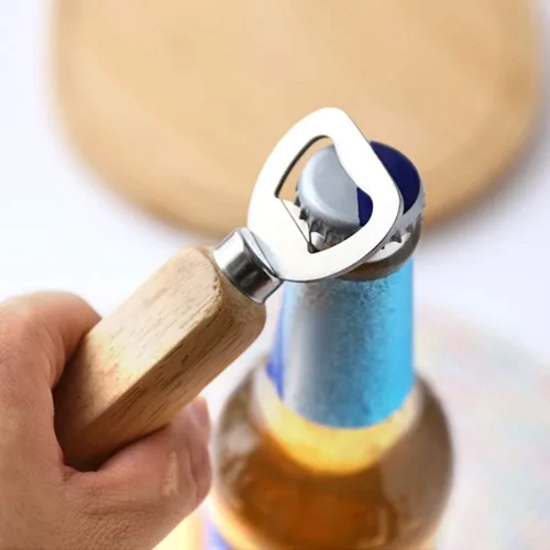 Miniatura 4 de Abrebotellas de madera personalizado para hombre, Día del Padre, Navidad, regalos de cumpleaños para papá, papá, abuelo, tío, abrebotellas grabado