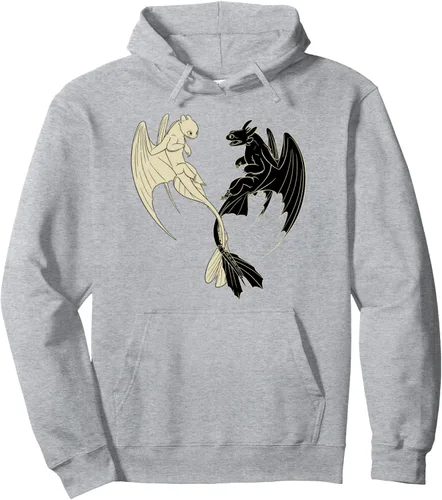 Miniatura 3 de Cómo entrenar a tu dragón 3 Hidden World Lightfury Toothless Sudadera con capucha