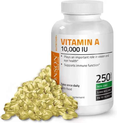 Miniatura 3 de Bronson Complejo de vitamina B Super B de liberación lenta sostenida + vitamina A 10,000 UI Fórmula premium sin OMG