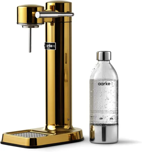 Miniatura 21 de Aarke Carbonator lll con cilindro de CO2, máquina de agua con gas y carbonatación, acero inoxidable con botella reutilizable PET sin BPA, volumen