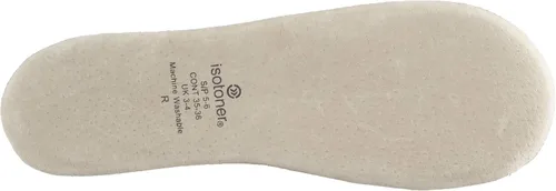 Miniatura 3 de isotoner - Zapatos satinados para bailarinas, con moño, suela de gamuza, blanco